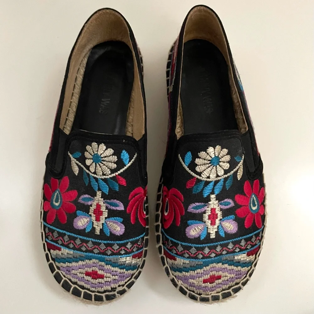 Johnny Was Nepentha Espadrille Flats 37